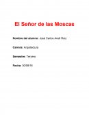 La película “El Señor de las Moscas” es una película del año 1990