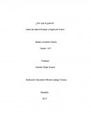 ¿Por qué la guerra? Carta de Albert Einstein a Sigmund Freud