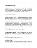 ¿Qué es la seguridad nacional?