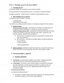 La psicologia general. la personalida.