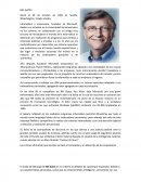 Bill Gates. Informático y empresario, fundador de Microsoft