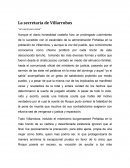 La secretaria de Villarrobos “Un cuento para contar”