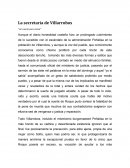 La secretaria de Villarrobos “Un cuento para contar”