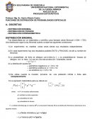 FUNCIONES DE DISTRIBUCIÓN DE PROBABILIDADES ESPECIALES