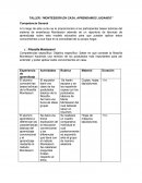 TALLER: “MONTESSORI EN CASA, APRENDAMOS JUGANDO”