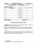 Ejercicios prácticos de productividad