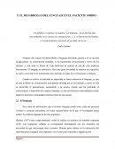 EL DESARROLLO DEL LENGUAJE EN EL PACIENTE SORDO