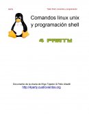 Taller Shell, comandos y programación