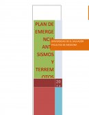 PLAN DE EMERGENCIA Y EVACUACION MEDIDAS DE RESPUESTAS ANTE EMERGENCIAS POR SISMOS Y TERREMOTOS