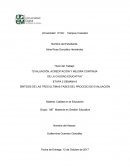 Evaluación, acreditación y mejora continua de la calidad educativa