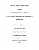 THE METHODOLOGYCAL PRINCIPLES OF GEOGRAPHY: