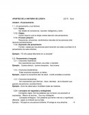 APUNTES DE LA MATERIA DE LÓGICA Unidad I.- El pensamiento