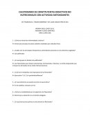 CUESTIONARIO CONSTITUYENTE BIOACTIVOS