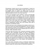 Ensayo de español Los colores