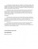 La estructura de la actitud crítica