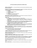 ANTOLOGIA DE DERECHO INTERNACIONAL PRIMER PARCIAL