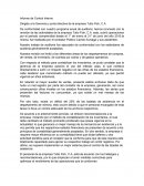 Informe de Control Interno Dirigido a la Gerencia y junta directiva de la empresa Tutto Fish, C.A