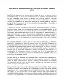 Importancia de la implementación de la Estrategia de Entornos saludables (EES)