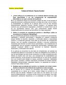 Etica Trabajo de Película “Figuras Ocultas”