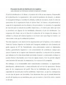 El puesto de jefe de distribución de logística