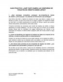 CASO PRACTICO - ¿QUÉ TANTO SABEN LAS COMPAÑÍAS DE TARJETAS DE CRÉDITO