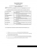 Evaluación diagnostica reseña