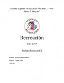 Instituto Superior de Educación Física N° 27 “Prof. César S. Vásquez”