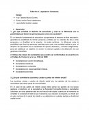 Taller No 2. Legislación Comercial Sociedades y asociaciones