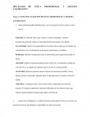 Decalogo Etica Profesionañ