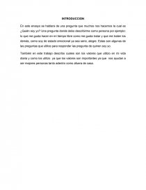 Quien soy yo resumen. Página 1
