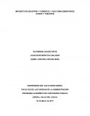 IMPUESTO DE INDUSTRIA Y COMERCIO, Y SUS COMPLEMENTARIOS AVISOS Y TABLEROS