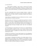 Reflexión LA VIDA SENSITIVA.