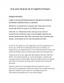 Terremoto en Chiapas resumen