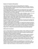 Ejemplos de Competencia Monopolística