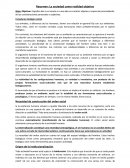 Resumen: La sociedad como realidad objetiva