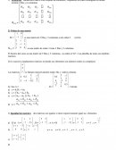 MATRICES Orden de una matriz