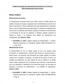 Estudio de proceso de mantenimiento preventivo en el área de hidrometalurgia del sector minero