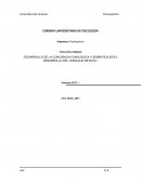 PSICOLINGUISTICA “DESARROLLO DE LA CONCIENCIA FONOLÓGICA Y SEMÁNTICA EN EL DESARROLLO DEL LENGUAJE INFANTIL”