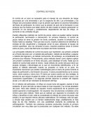 Control de Pozos avanze de reseña