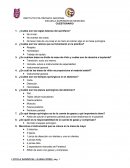 Cuestionario quirúrgico ESM