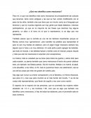 ¿Qué nos identifica como mexicanos?