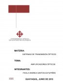 Amplificadores Opticos