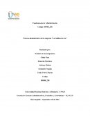 Proceso administrativo de la empresa “La Gallina de oro”