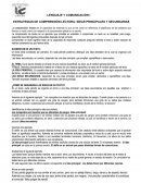 ESTRATEGIAS DE COMPRENSIÓN LECTORA: IDEAS PRINCIPALES Y SECUNDARIAS