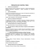 ¿Qué es una computadora? PREGUNTAS DE CONTROL TEMA I