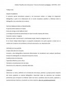 Análisis Filosófico de la Educación. Tramo de formación pedagógica.