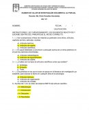 EXAMEN DE TALLER DE INVESTIGACIÓN DOCUMENTAL 3er PARCIAL