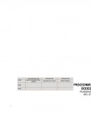 PROCEDIMIENTO DE BODEGA. MODO OPERATIVO