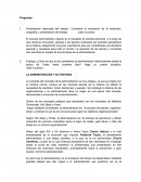 COMO SE DAN LAS ADMINISTRACIONES