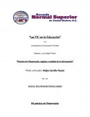 Práctica de Observación, registro y análisis de la información